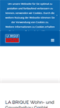 Mobile Screenshot of la-brique.de